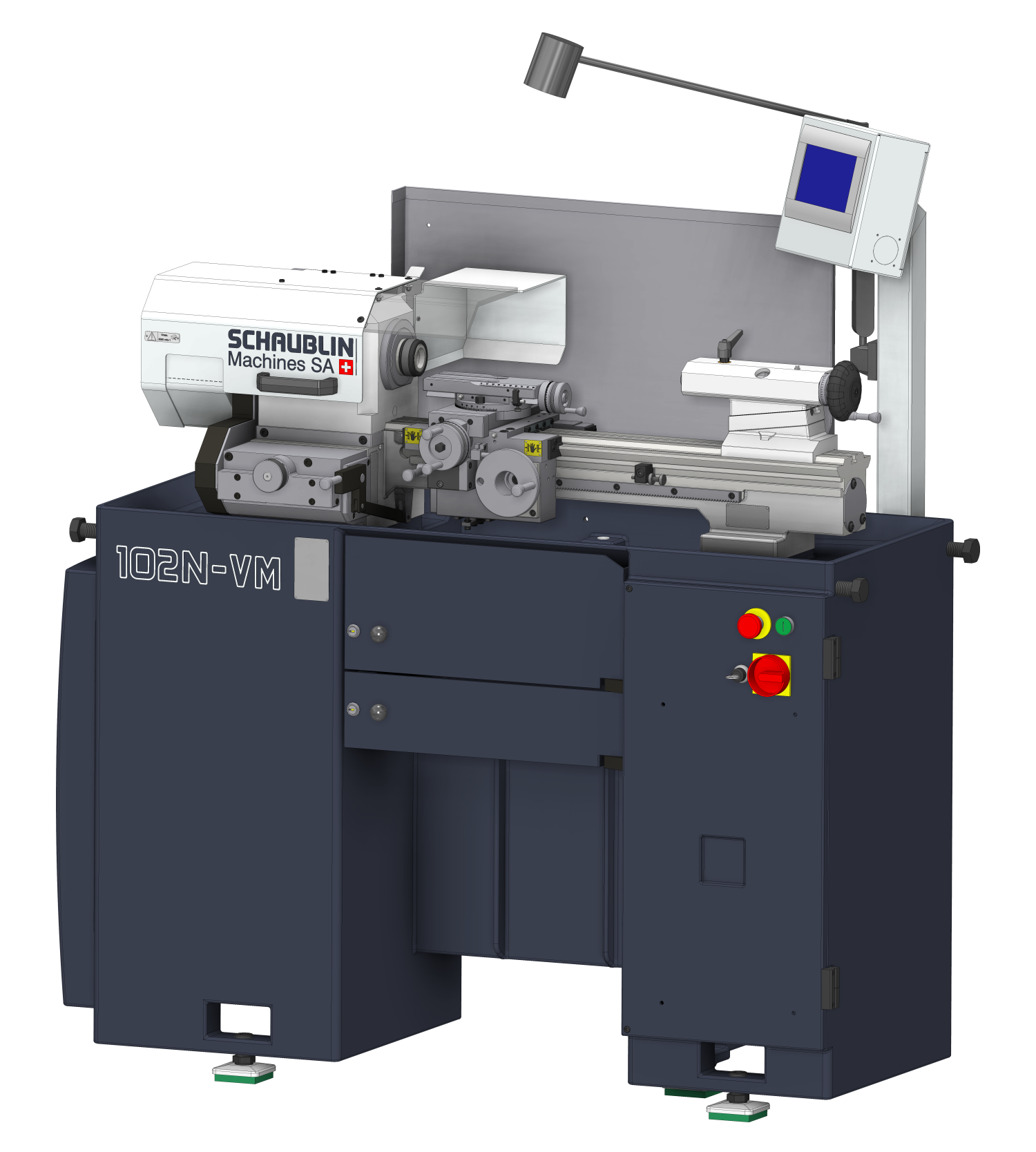 SCHAUBLIN 102 N-VM 傳統(tǒng)高精度車床